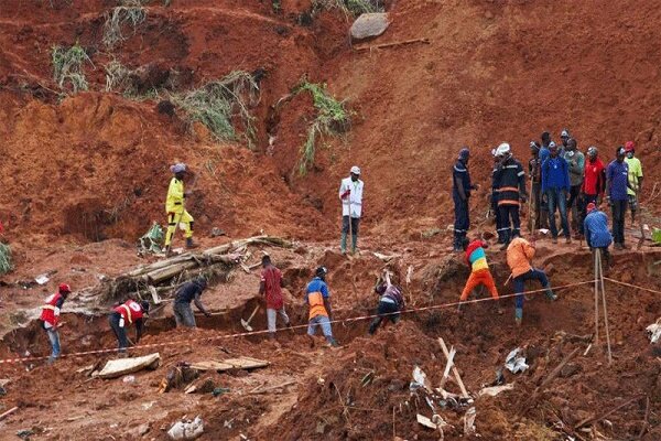 Landslide in Yaounde